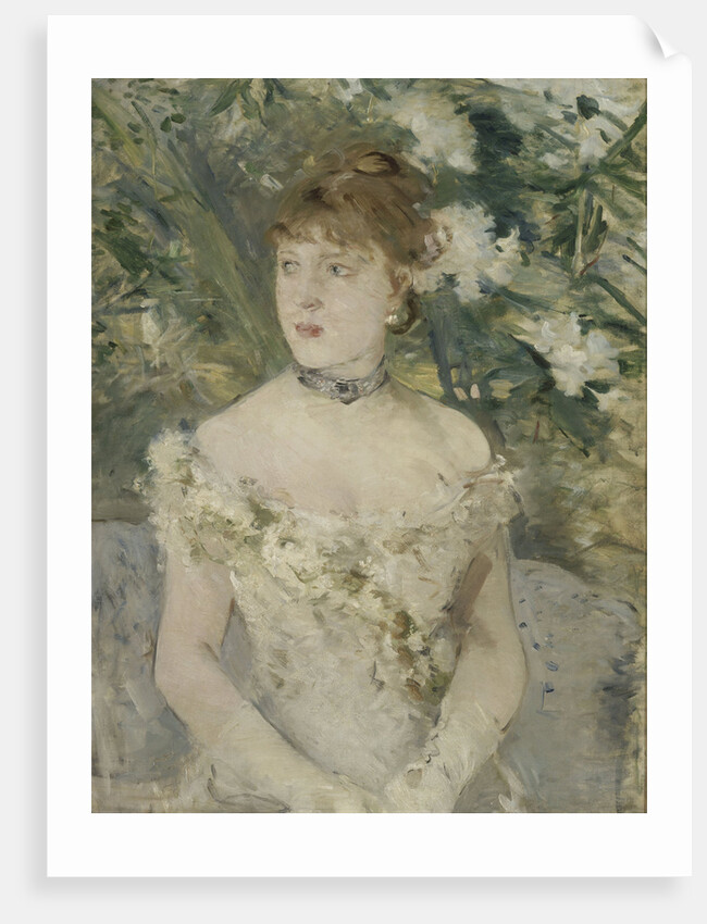 Young Girl in a Ball Gown, 1879 by Berthe Morisot