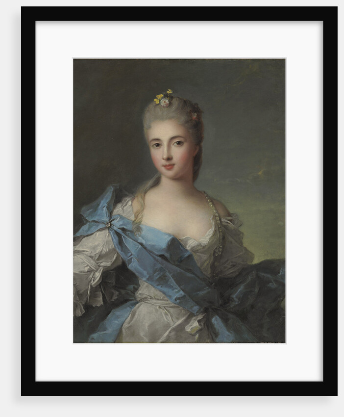 Portrait of Duchesse de la Rochefoucauld by Jean-Marc Nattier