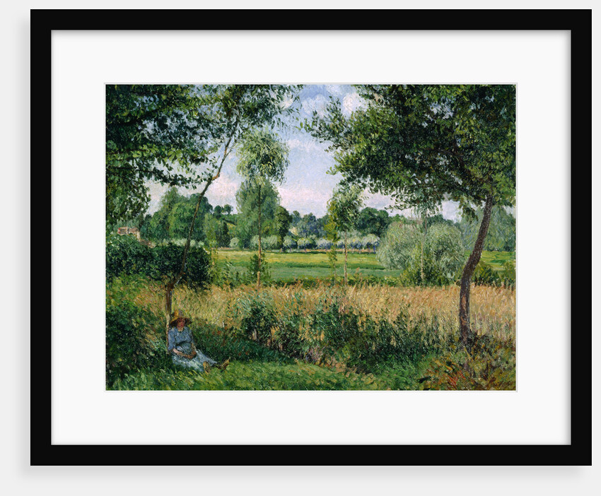 Morning Sunlight Effect, Eragny, 1899 by Camille Pissarro