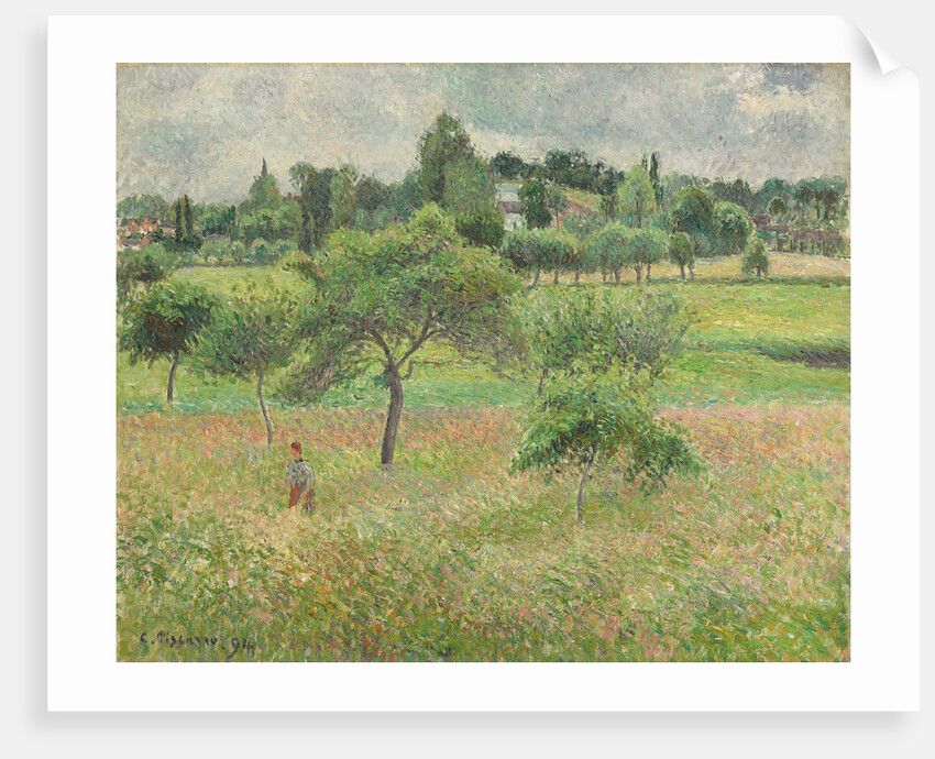 Pommiers à Éragny, 1894 by Camille Pissarro