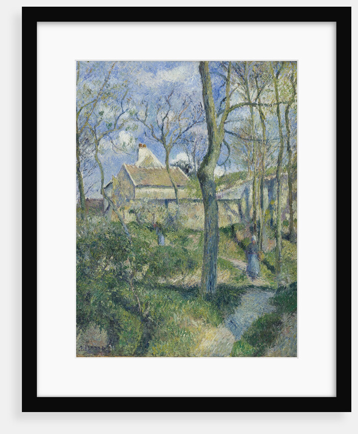 The Path to Les Pouilleux, Pontoise, 1881 by Camille Pissarro