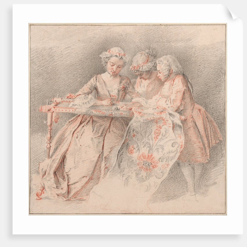The Embroiders by Jacques-André Portail