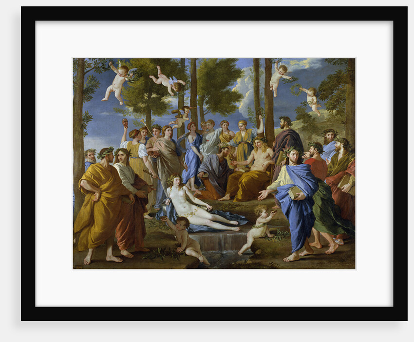 Parnassus, 1631 by Nicolas Poussin