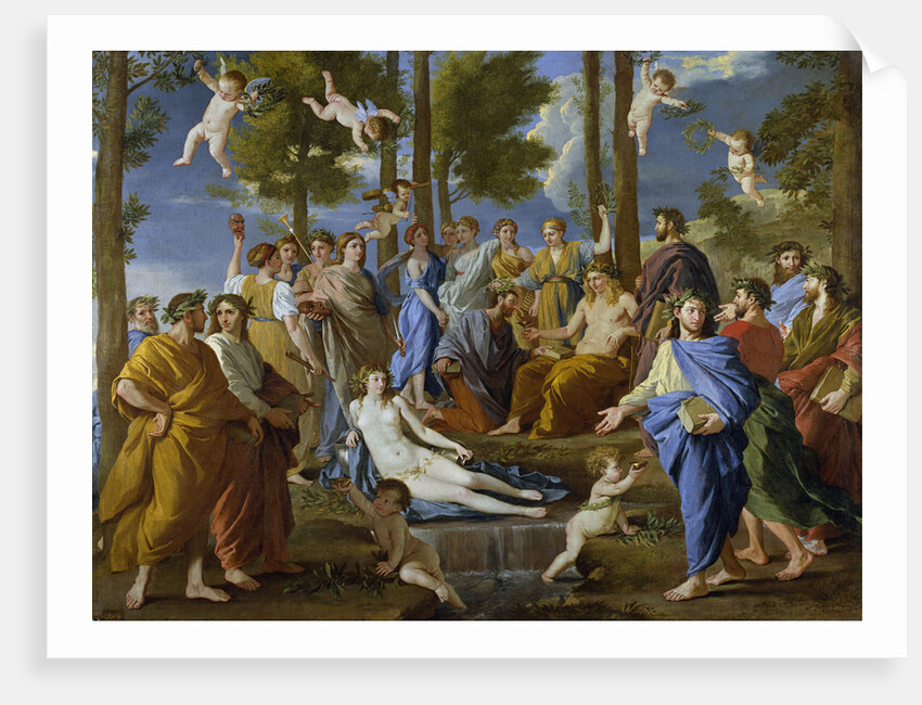 Parnassus, 1631 by Nicolas Poussin