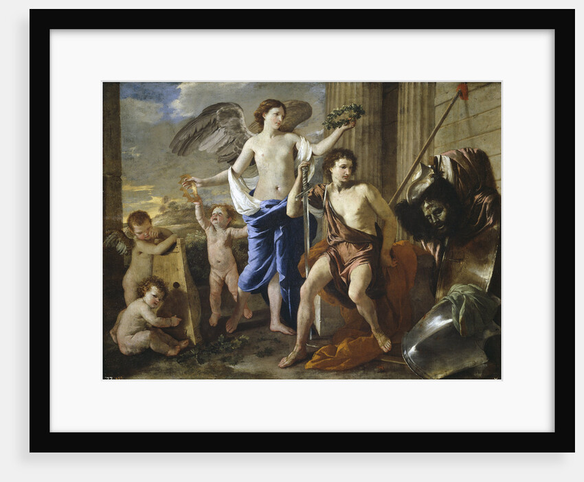 The Triumph of David, 1630 by Nicolas Poussin
