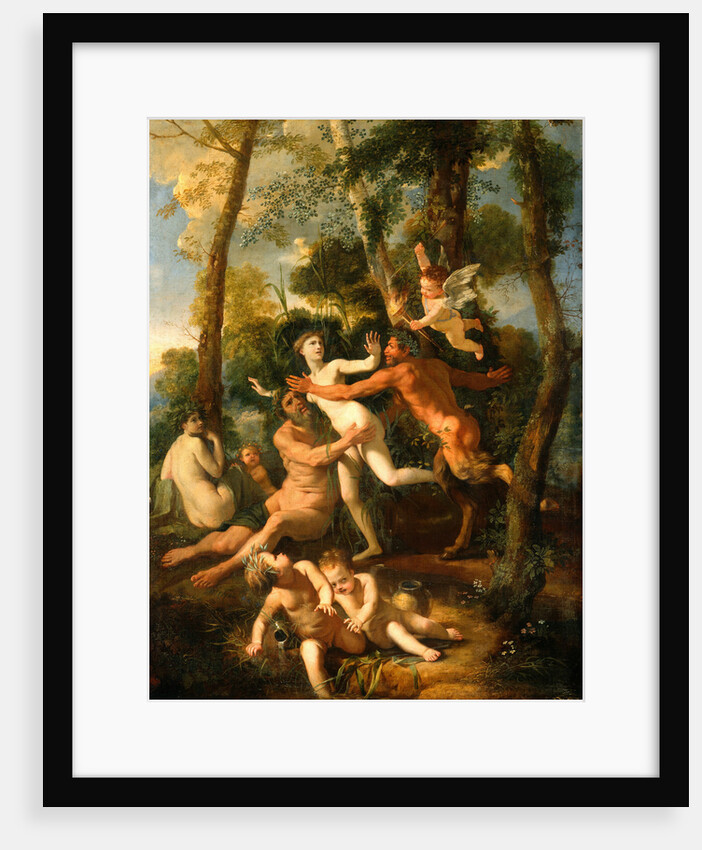Pan and Syrinx, 1637 by Nicolas Poussin