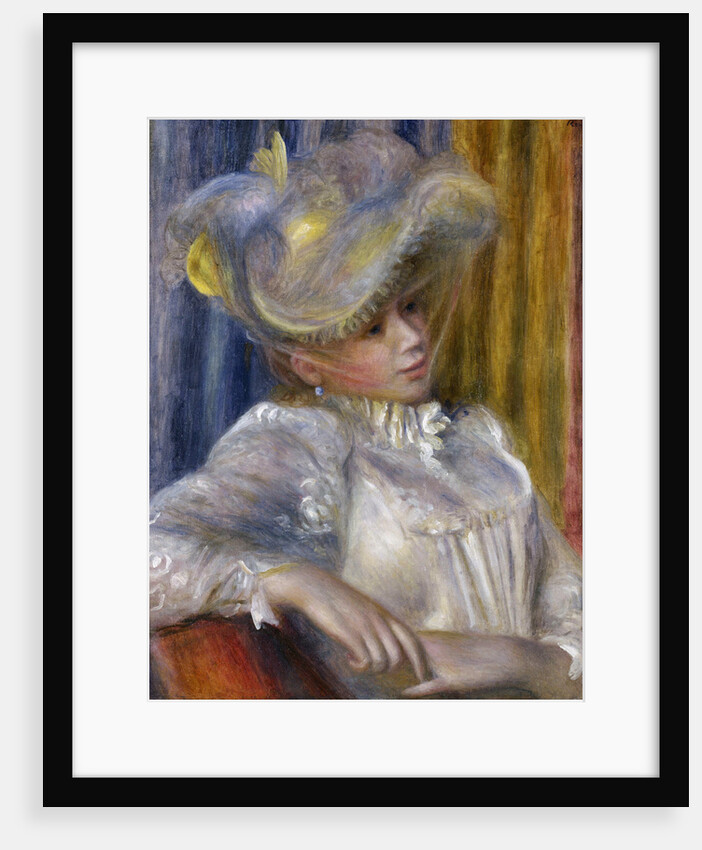 Woman with a Hat (Femme au chapeau) by Pierre-Auguste Renoir