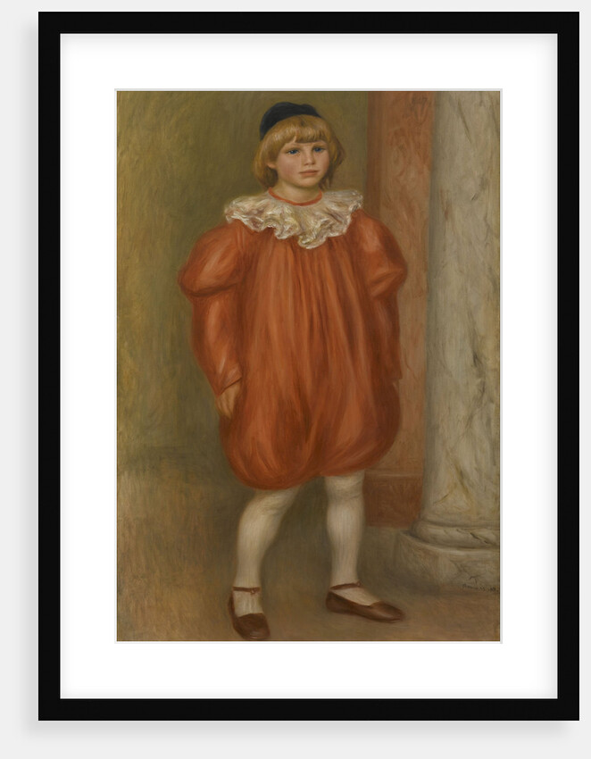 Claude Renoir in Clown Costume, 1909 by Pierre Auguste Renoir