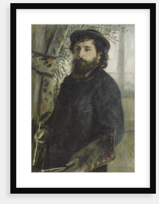 Portrait of Claude Monet, 1875 by Pierre Auguste Renoir
