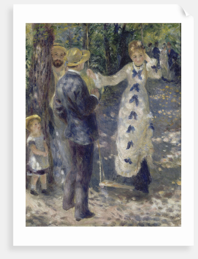 The Swing, 1876 by Pierre Auguste Renoir