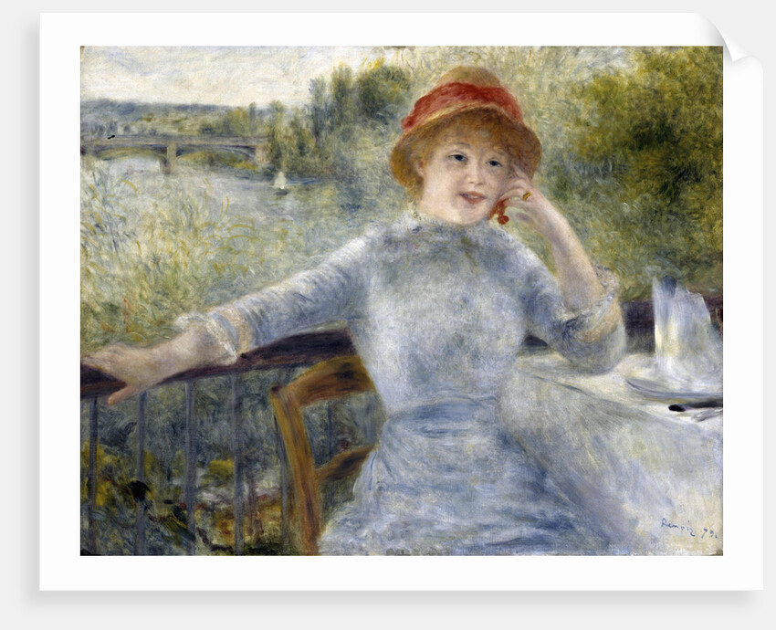 Alphonsine Fournaise by Pierre-Auguste Renoir