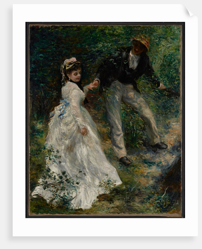 La Promenade, 1870 by Pierre Auguste Renoir