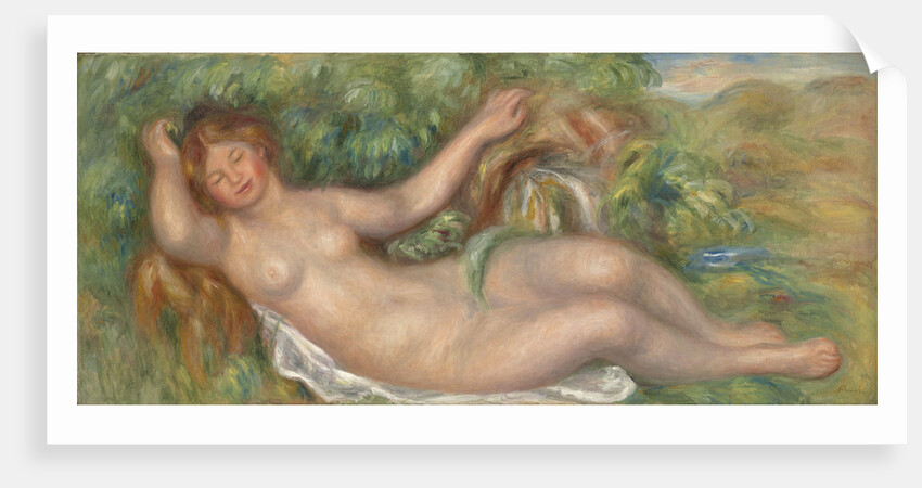La source (Nu allongé), c. 1902 by Pierre Auguste Renoir