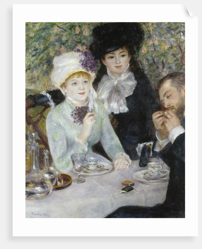 After The Luncheon by Pierre-Auguste Renoir
