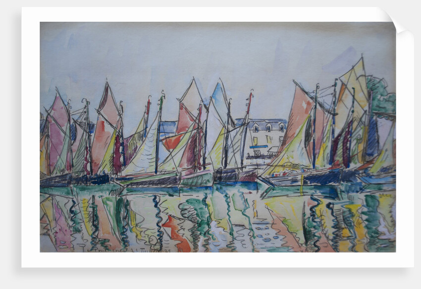 Le Pouliguen, 1929 by Paul Signac