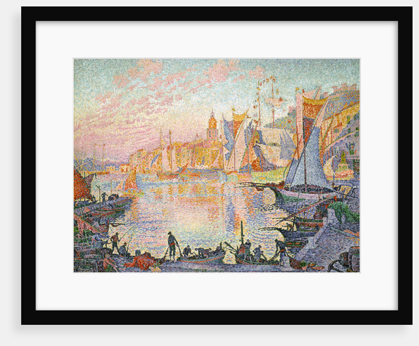 The Port of Saint-Tropez by Paul Signac