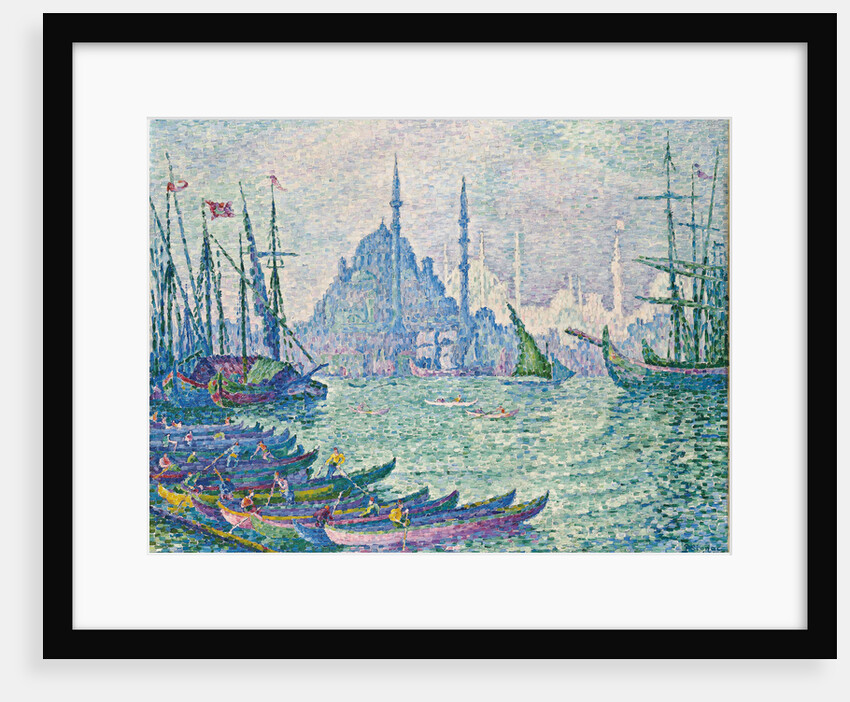 The Golden Horn, Minarets, 1907 by Paul Signac
