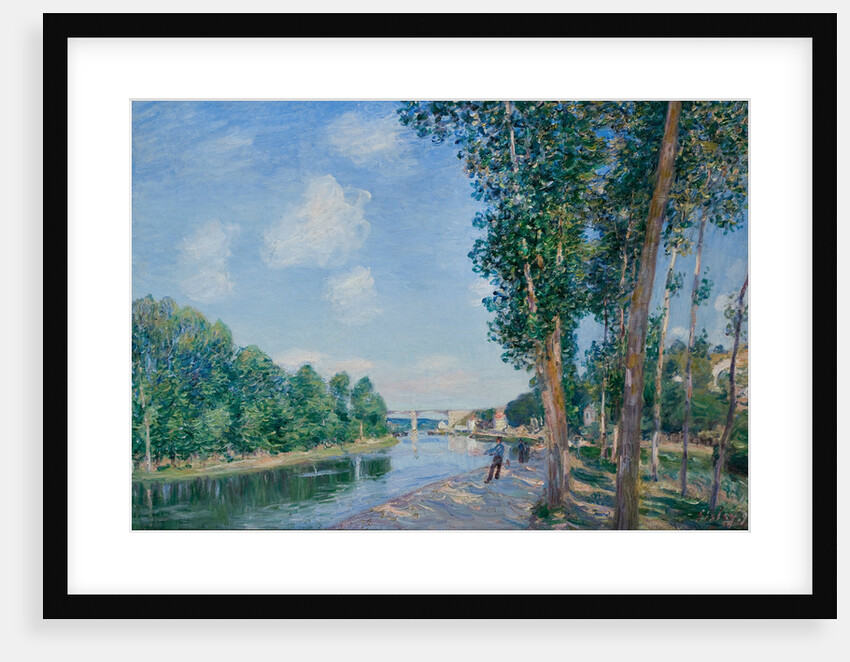 Saint-Mammès. June Sunshine, 1892 by Alfred Sisley