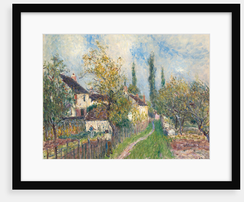 A path at Les Sablons, 1883 by Alfred Sisley