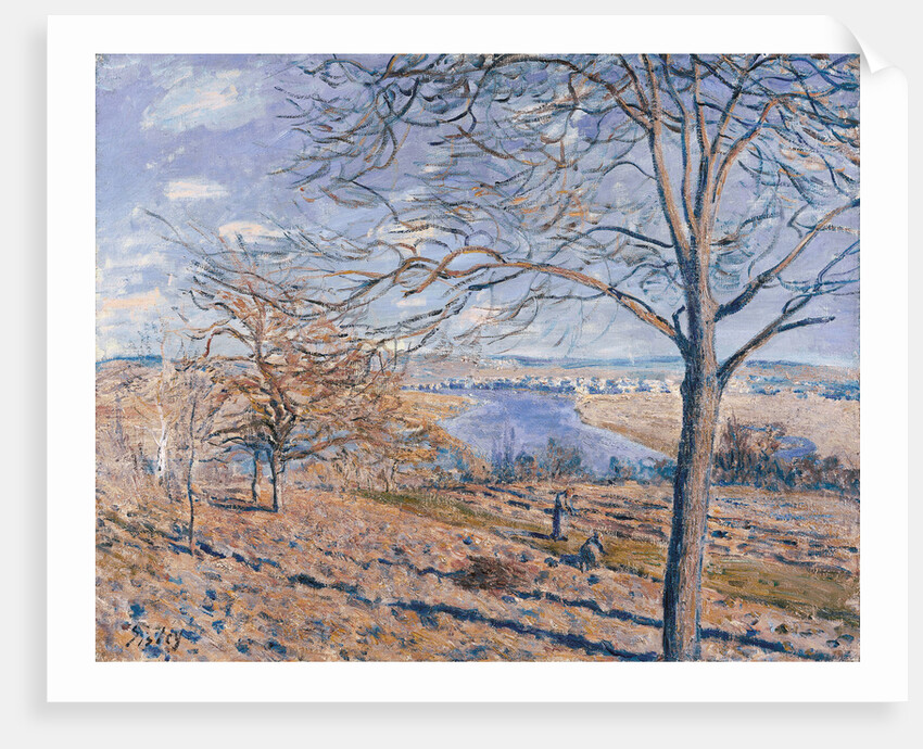 Banks of the Loing - Autumn Effect, 1881 by Alfred Sisley
