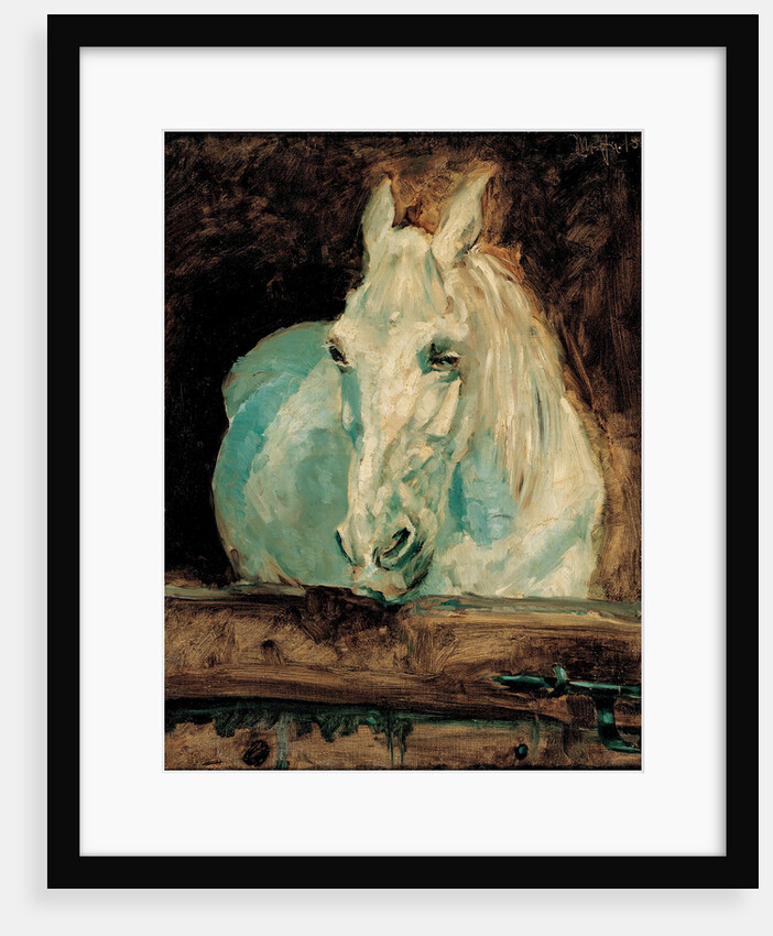 The White Horse Gazelle, 1881 by Henri de Toulouse-Lautrec