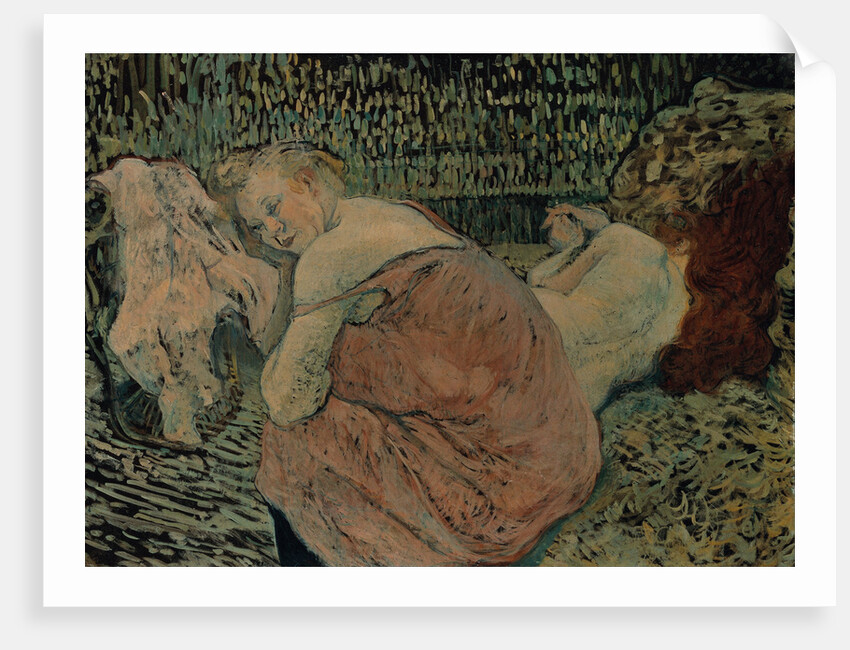 Two Friends, 1895 by Henri de Toulouse-Lautrec