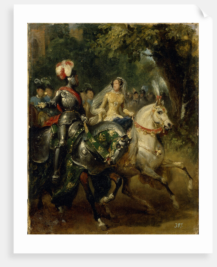 Cavalcade, ca 1842 by Horace Vernet