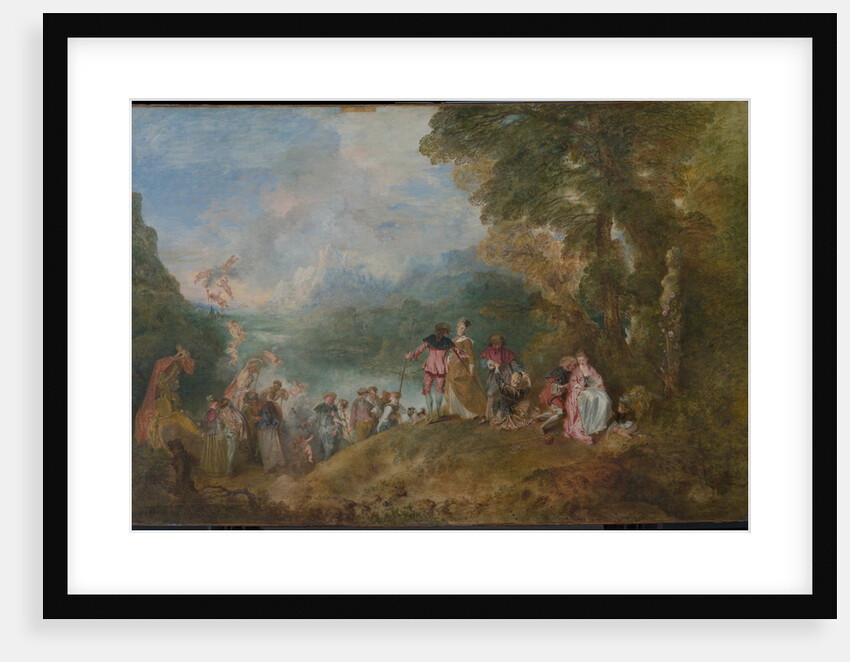Pilgrimage to Cythera (Embarkation for Cythera), 1717 by Jean Antoine Watteau