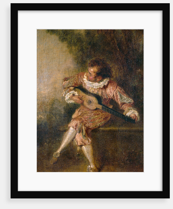 Mezzetino by Jean Antoine Watteau