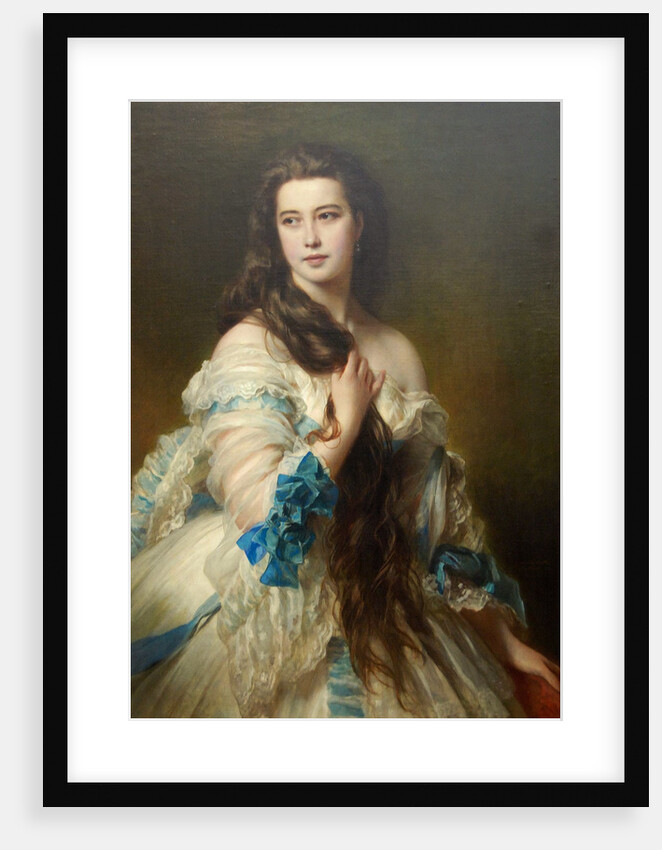 Nadezhda Nikolayevna Rimskaya-Korsakova née Purgold, c. 1870 by Franz Xavier Winterhalter