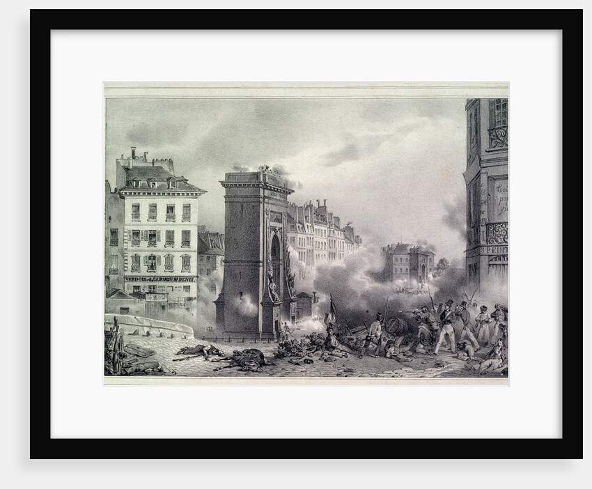 Paris. The July Revolution of 1830, 1830 by Anonymous