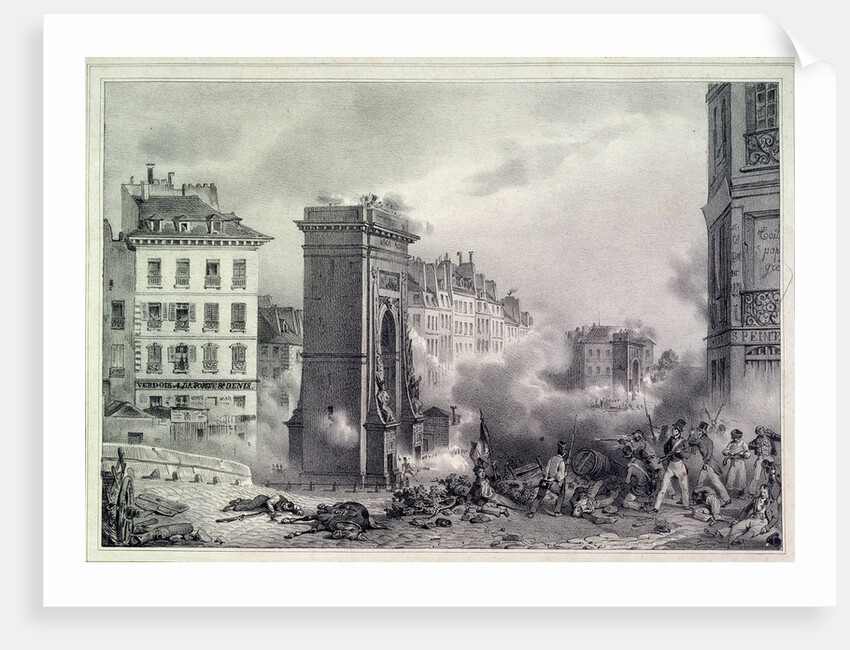 Paris. The July Revolution of 1830, 1830 by Anonymous