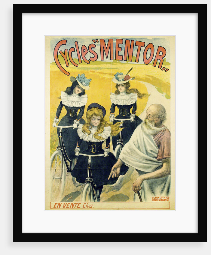 Cycles Mentor (Poster), ca 1896 by Anonymous