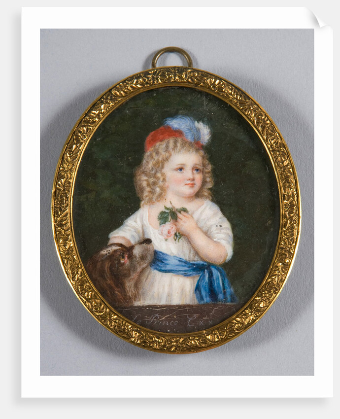 Portrait of Louis-Charles, Prince Royal of France, 19th century by Anonymous