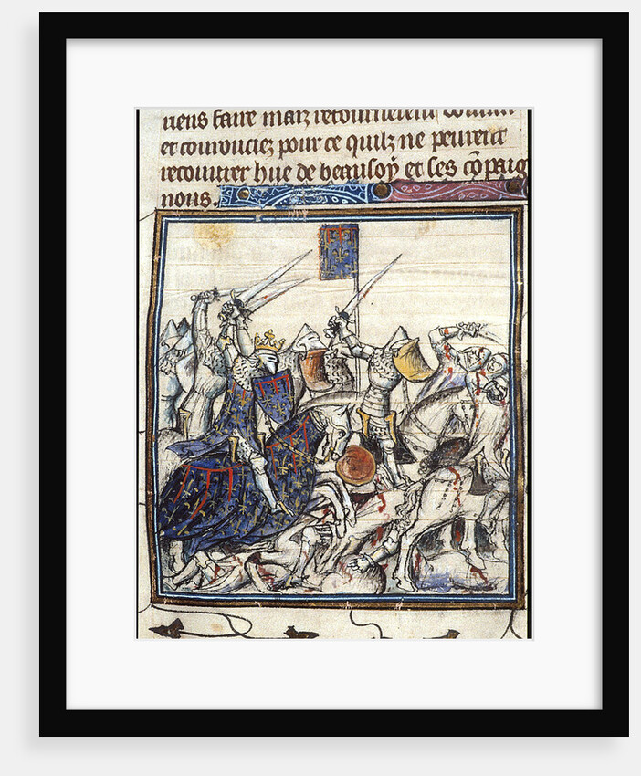 Crusaders and Saracen Fighting during the Third Crusade by Anonymous
