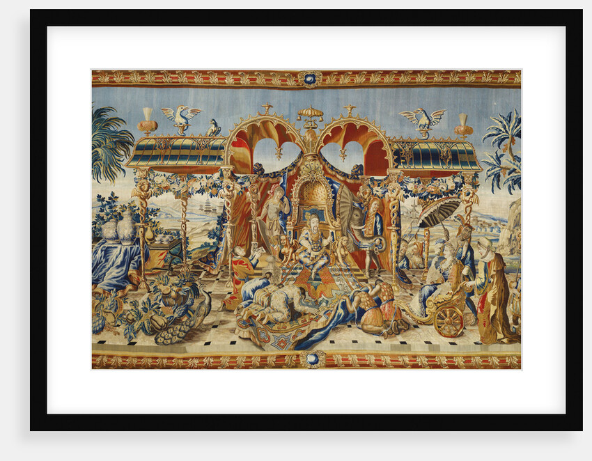 The Audience of the Chinese Emperor, ca 1715 by Jean II Barraband