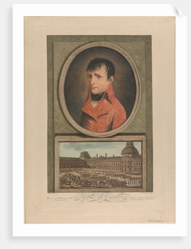 Napoleon Bonaparte as First Consul of France, 1802 by Louis-Léopold Boilly