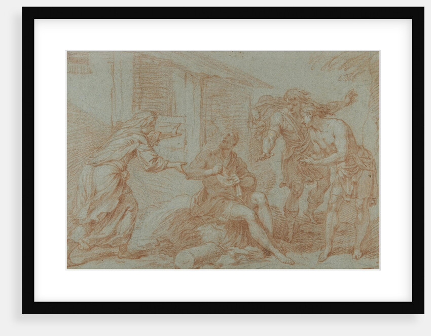 Sokrates Taking The Poison Cup by Louis de Boullogne the Younger