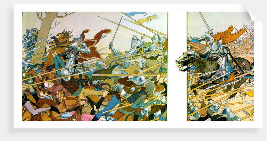Illustration to the book La Vie de Jeanne d?Arc, 1896 by Maurice Boutet de Monvel