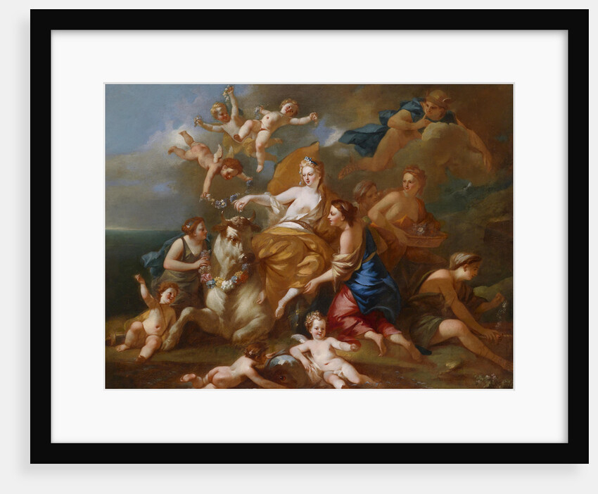 The Rape of Europa by Pierre-Jacques Cazes