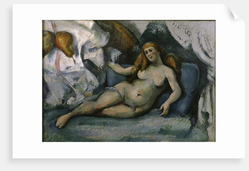 Lying Nude (Femme Nue), ca. 1886-1890 by Paul Cézanne