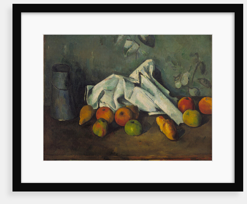 Milk Can and Apples, 1879-1880 by Paul Cézanne