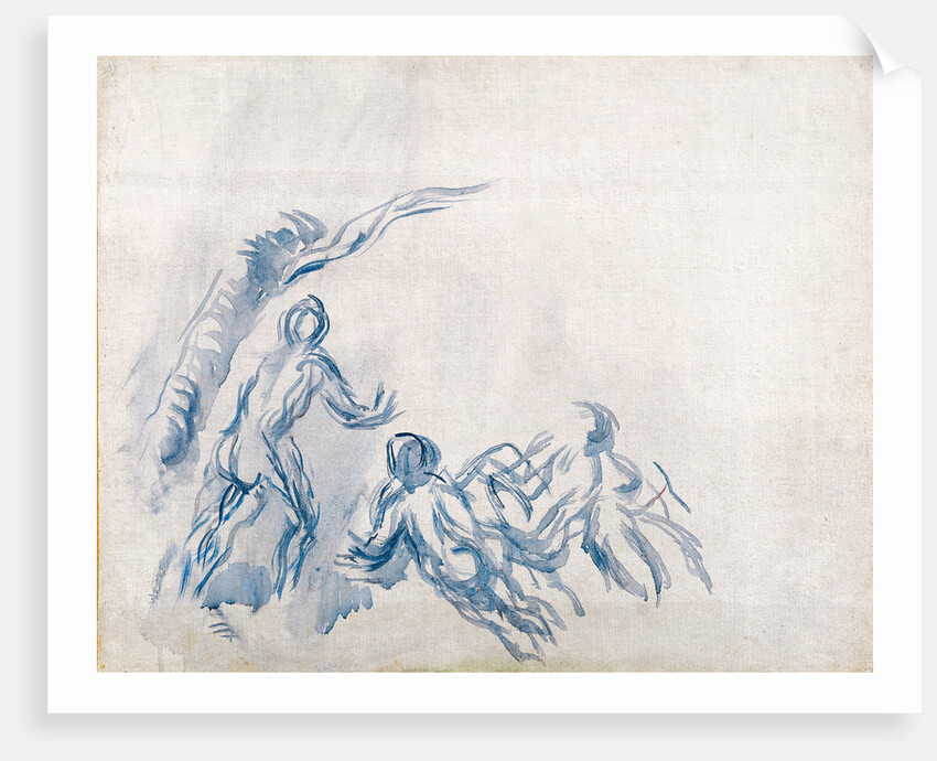 Bathers (Baigneuses), 1904-1906 by Paul Cézanne