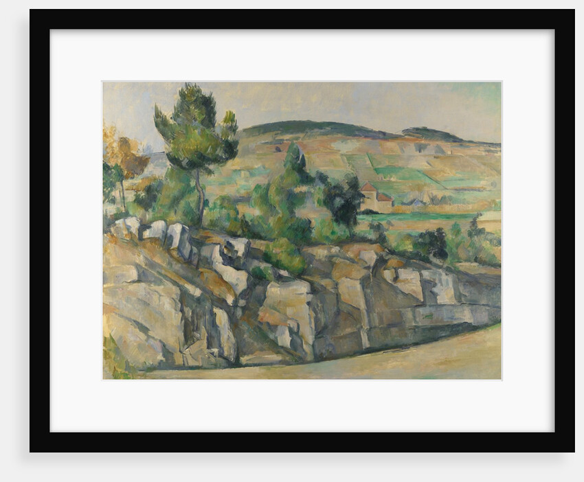Hillside in Provence, c. 1890 by Paul Cézanne