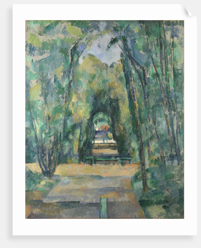 Avenue at Chantilly, 1888 by Paul Cézanne