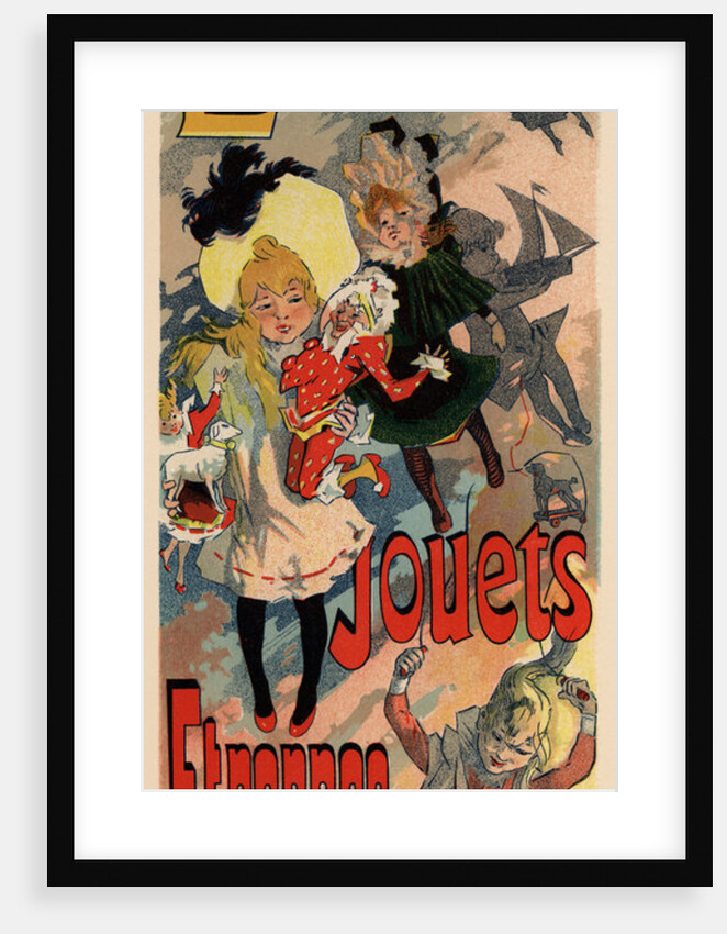 Magasins du Louvre (Poster), 1890 by Jules Chéret