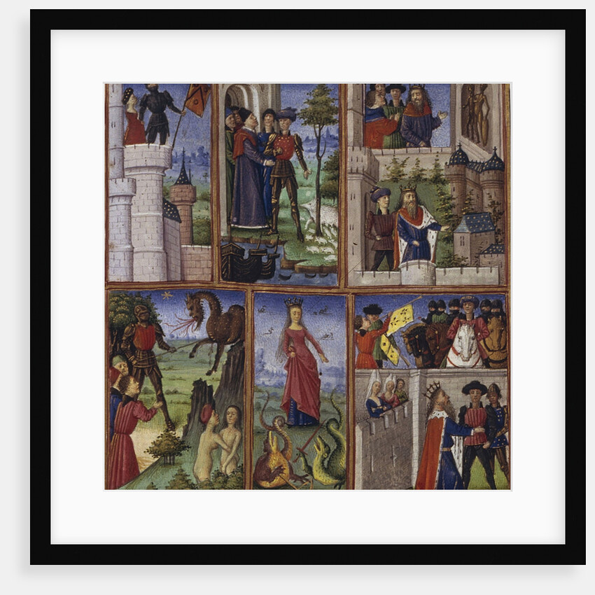 Illustration for the Epic The Aeneid by Virgil, 1450-1499 by Coëtivy Master