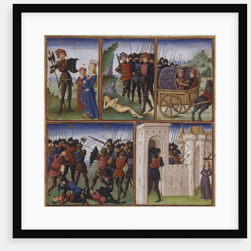 Illustration for the Epic The Aeneid by Virgil, 1450-1499 by Coëtivy Master
