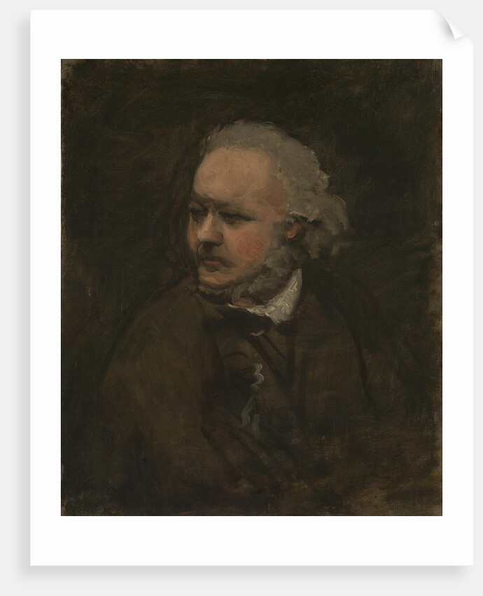Portrait of the painter Honoré Daumier, c. 1876 by Charles-François Daubigny