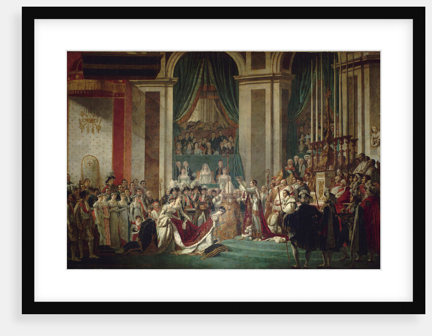 The Coronation of Napoleon, 1806-1807 by Jacques Louis David